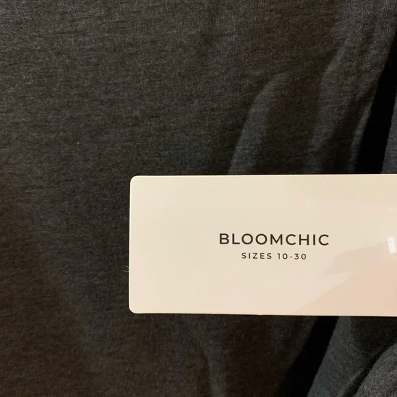 BloomChic Charcoal Hooded Cardigan - Picture 3 of 3